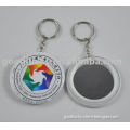 characteristic promotion giftsTinplate mirror key chain